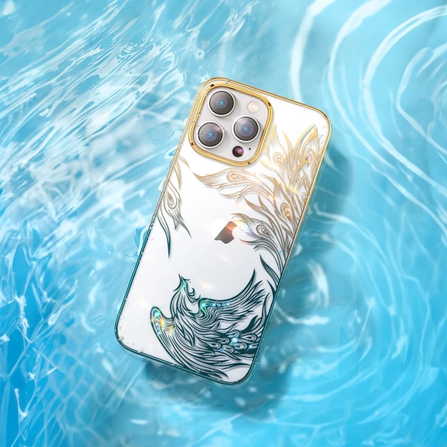 Чохол Kingxbar Phoenix Series Reborn для iPhone 14 Plus Blue (6959003508027)