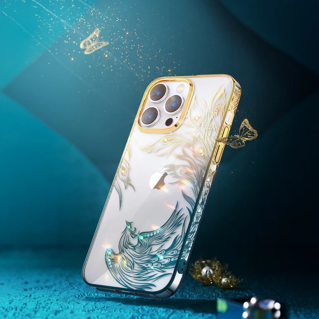 Чохол Kingxbar Phoenix Series Flying для iPhone 14 Blue (6959003508041)