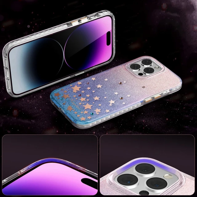Чохол Kingxbar Heart Star Series для iPhone 14 Plus Zodiac (6959003508348)