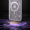 Чохол Kingxbar PQY Geek Series для iPhone 14 Pro Max Silver with MagSafe (6959003508836)