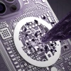 Чохол Kingxbar PQY Geek Series для iPhone 14 Pro Max Silver with MagSafe (6959003508836)