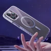 Чохол Kingxbar PQY Ice Crystal Series для iPhone 14 Grey with MagSafe (6959003509086)