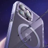 Чохол Kingxbar PQY Ice Crystal Series для iPhone 14 Grey with MagSafe (6959003509086)