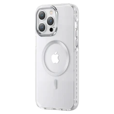 Чохол Kingxbar PQY Ice Crystal Series для iPhone 14 Plus Silver with MagSafe (6959003509185)