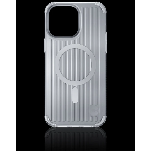 Чохол Kingxbar PQY Go Out Series для iPhone 14 Pro Silver with MagSafe (6959003509291)