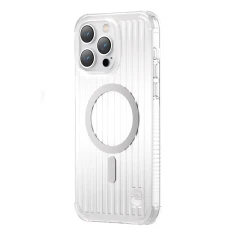 Чохол Kingxbar PQY Go Out Series для iPhone 14 Plus Silver with MagSafe (6959003509307)