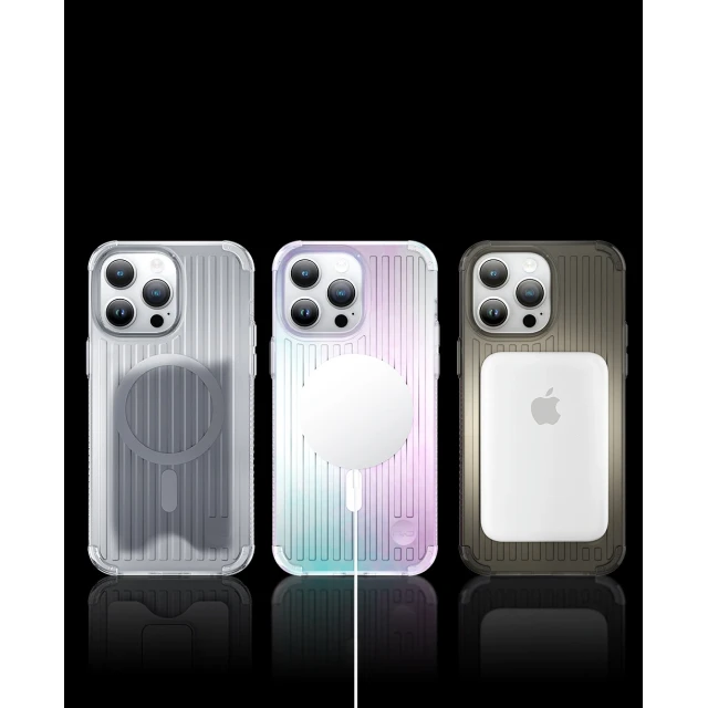 Чохол Kingxbar PQY Go Out Series для iPhone 14 Plus Silver with MagSafe (6959003509307)