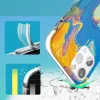 Чохол Kingxbar Watercolor Series для iPhone 12 Pro Max Blue (6959003511300)