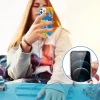 Чохол Kingxbar Watercolor Series для iPhone 12 Pro Max Blue (6959003511300)