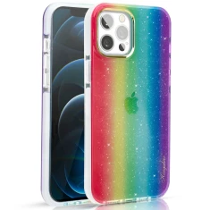 Чохол Kingxbar Ombre Series для iPhone 12 Pro Max Multicolor (6959003511331)