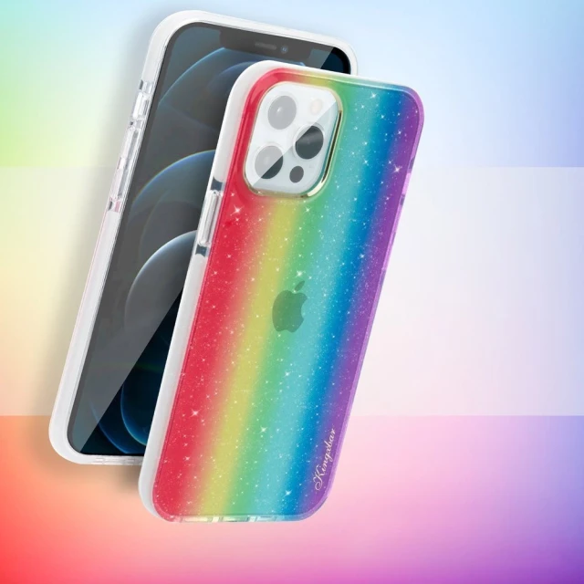 Чохол Kingxbar Ombre Series для iPhone 12 Pro Max Multicolor (6959003511331)