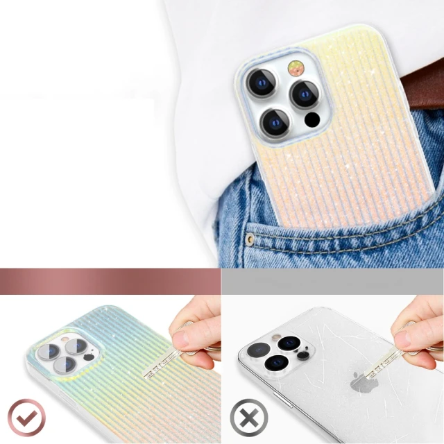 Чехол Kingxbar Travel Series для iPhone 13 Pro Blue (6959003552839)
