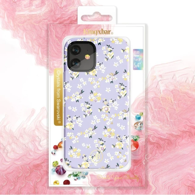 Чехол Kingxbar Blossom для iPhone 12 mini Lily (6959003590503)