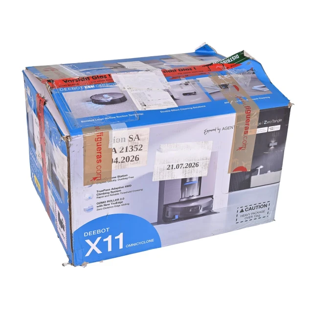 Робот-пилосос Ecovacs Deebot X11 OmniCyclone Black (6970135037742)