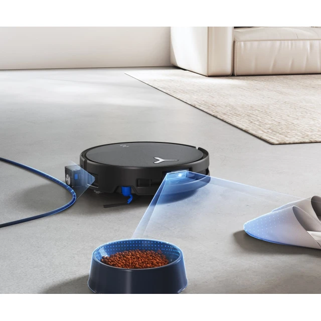 Робот-пилосос Ecovacs DEEBOT T80S OMNI 0,22 л Black (6970135039128)