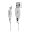 Кабель Dudao Micro USB 2.4A 2 м White (L4M 2M)