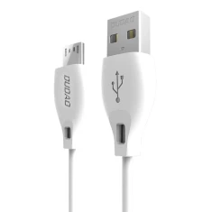 Кабель Dudao Micro USB 2.4A 2 м White (L4M 2M)