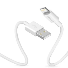Кабель Dudao USB / Lightning 3A 1 м White (L1L)