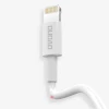 Кабель Dudao USB / Lightning 3A 1 м White (L1L)
