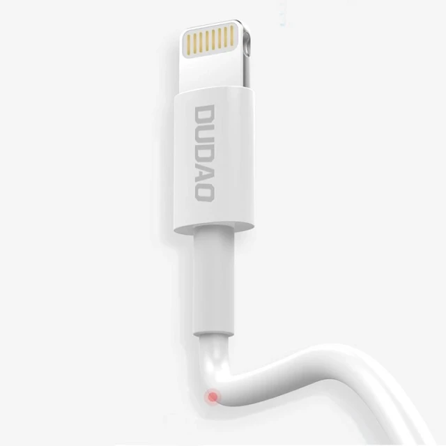 Кабель Dudao USB / Lightning 3A 1 м White (L1L)