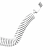 Автомобільний зарядний пристрій Dudao 2x USB 2.4A з кабелем 3in1 Lightning/Type-C/Micro USB White (6970379614556)