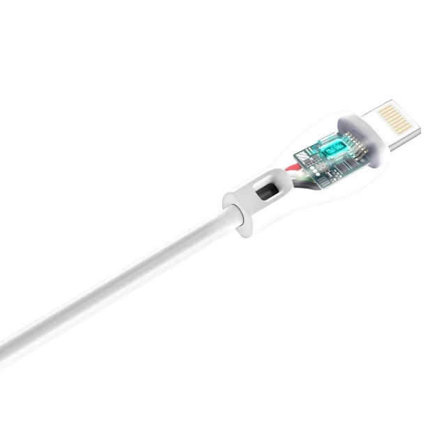 Кабель Dudao USB / Lightning 2.4A 1 м White (L4L)