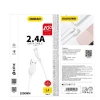 Кабель Dudao USB / Lightning 2.4A 1 м White (L4L)