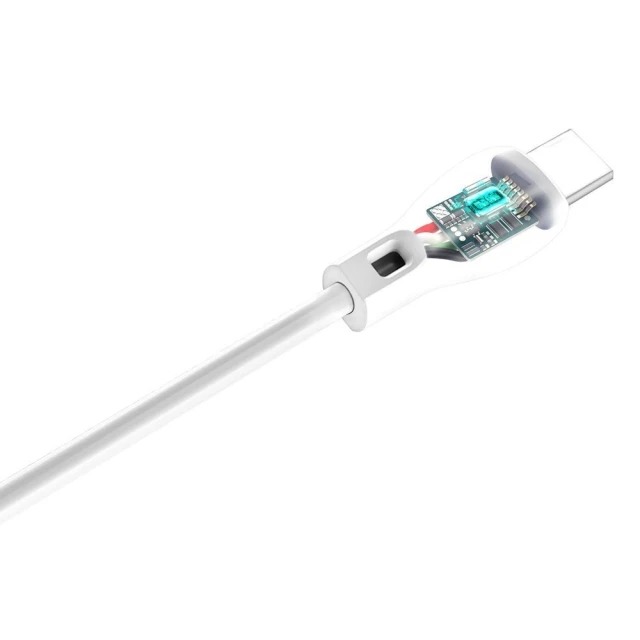 Кабель Dudao USB Type C 2.1A 1 м White (L4T)