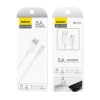 Кабель Dudao USB Type C 2.1A 1 м White (L4T)