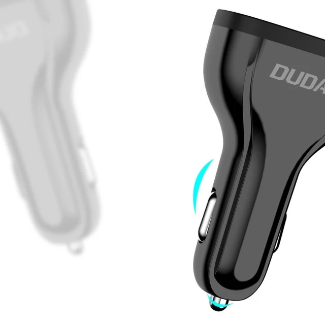 Автомобільний зарядний пристрій Dudao Quick Charge 3.0 QC3.0 2.4A 18W 3x USB White (R7S White)