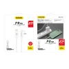 Кабель Dudao L6X USB-C - Lightning PD 20W 1m White (6970379617649)