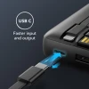 Powerbank Veger C20 20000 mAh з вбудованими кабелями Micro USB | Type C | Lightning Black (6970453554211)