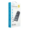 Powerbank Veger C20 20000 mAh з вбудованими кабелями Micro USB | Type C | Lightning Black (6970453554211)