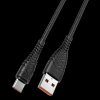 Кабель USB-A to USB-C Veger 2.4A V104 1.2m Black (6970453554600)