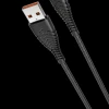 Кабель USB-A to USB-C Veger 2.4A V104 1.2m Black (6970453554600)