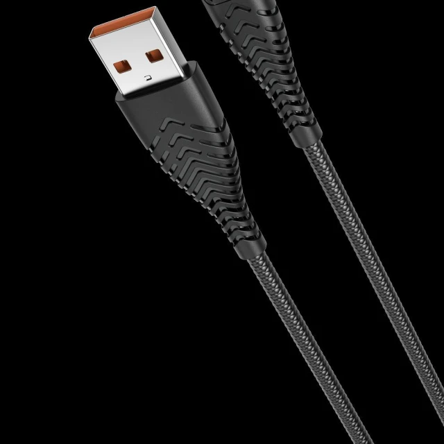 Кабель USB-A to USB-C Veger 2.4A V104 1.2m Black (6970453554600)