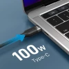 Кабель USB-C to USB-C Veger PD 5A 100W 1.5m CC02 Black (6970453554822)