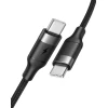Кабель USB-C to USB-C Veger PD 5A 100W 1.5m CC02 Black (6970453554822)