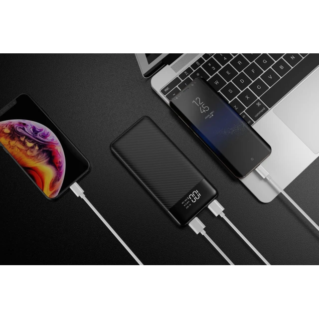 Powerbank Veger L11 10000 mAh Black (6970453555805)