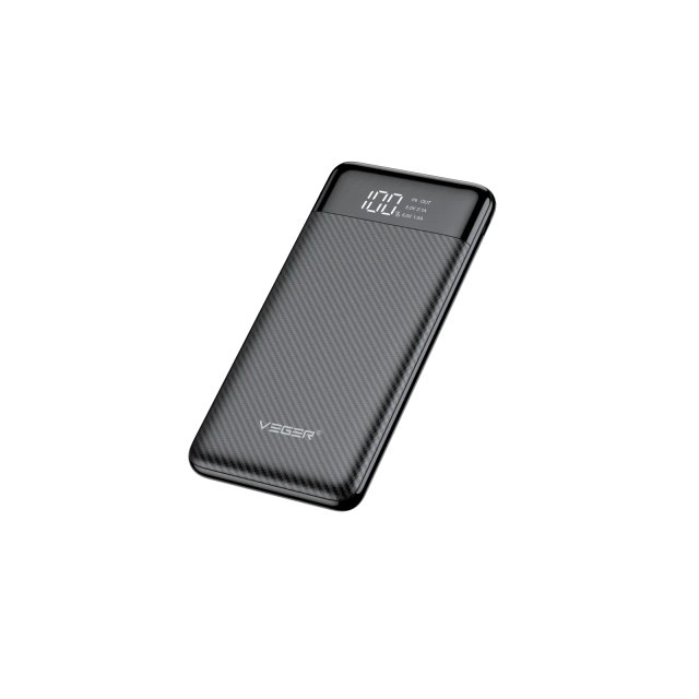 Powerbank Veger L11 10000 mAh Black (6970453555805)