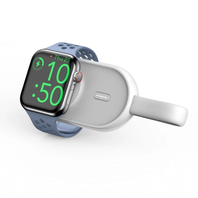 Powerbank Veger Pomme для Apple Watch 1200 mAh White (6970453557205)