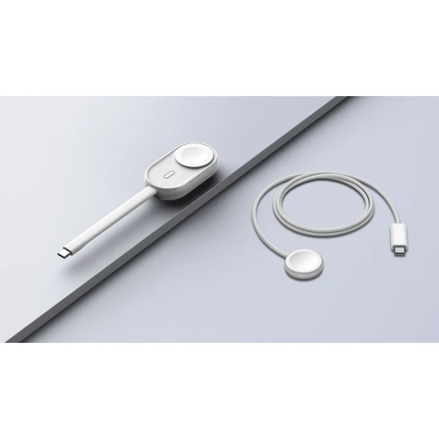 Powerbank Veger Pomme для Apple Watch 1200 mAh White (6970453557205)