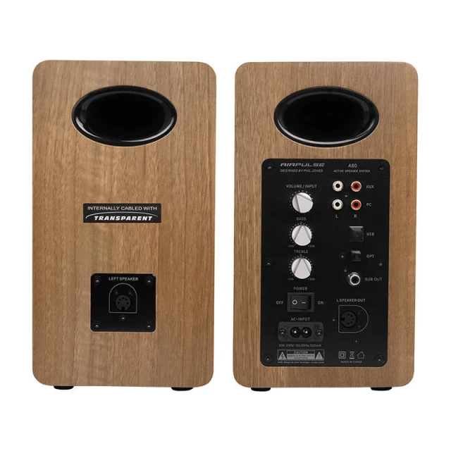 Акустическая система 2.0 EDIFIER Airpulse A80 Brown