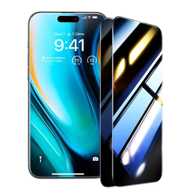 Скло загартоване TORRAS Install Master Privacy iPhone 16 Plus (X00FX1563)