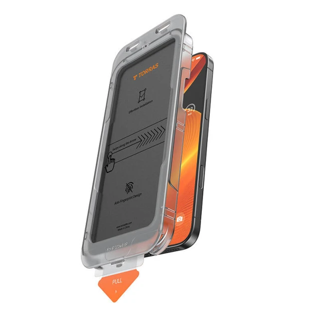 Скло загартоване TORRAS Install Master Privacy iPhone 16 Plus (X00FX1563)