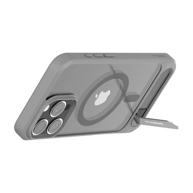 Чехол магнитный TORRAS Pstand Series для iPhone 16 Pro Max Gray (X00FX1944)