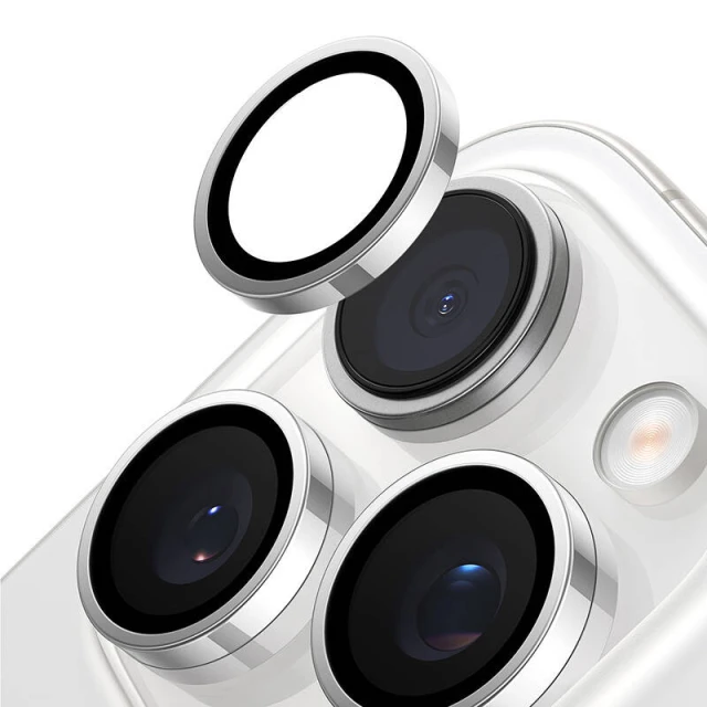 Захист камери Torras Lensguard для iPhone 16 Pro Gray