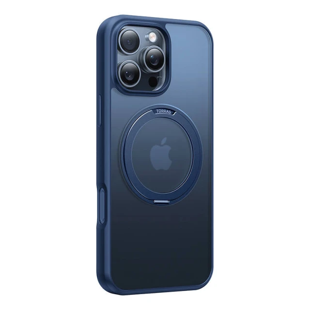 Чохол Torras Ostand Pro для iPhone 16 Pro Max Blue (X00FX2031)