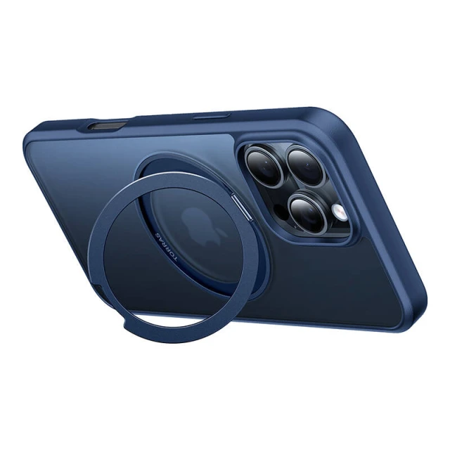 Чохол Torras Ostand Pro для iPhone 16 Pro Max Blue (X00FX2031)
