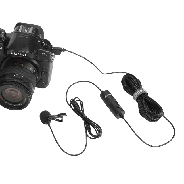 Мікрофон петельний BOYA BY-M1 дротовий Black (6971008020809)